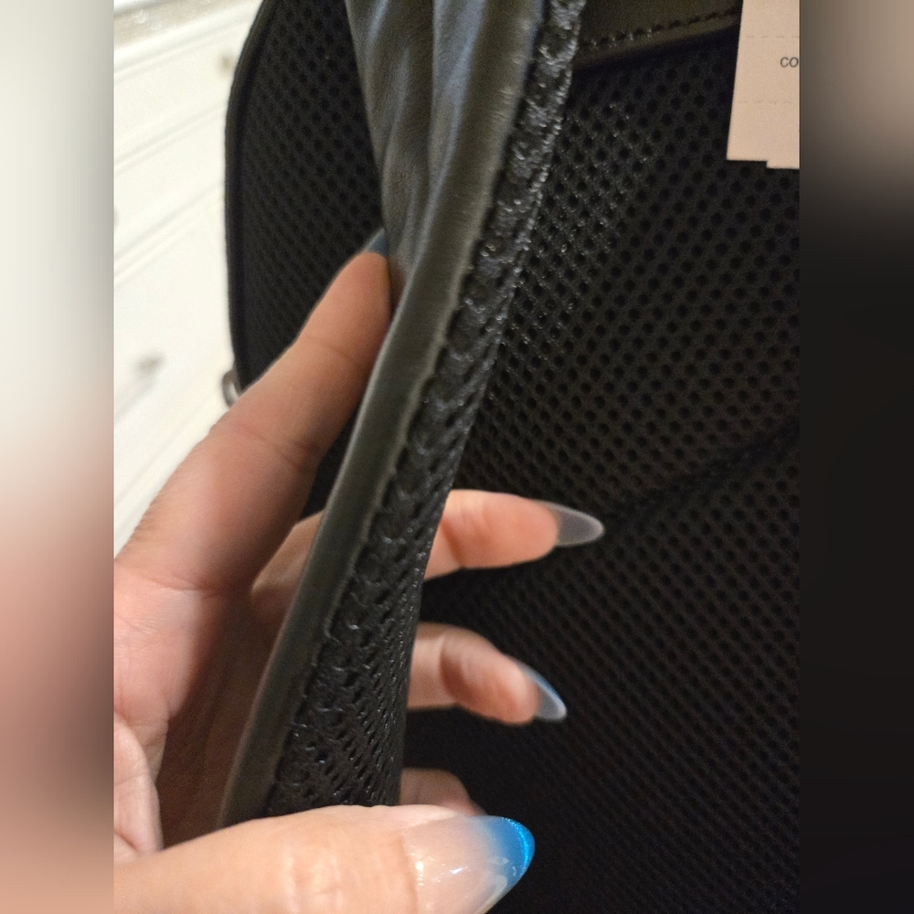 Coach West Backpack Signature Canvas Charcoal Black NWT 2736 Unisex Laptop Bag - Picture 11 of 16